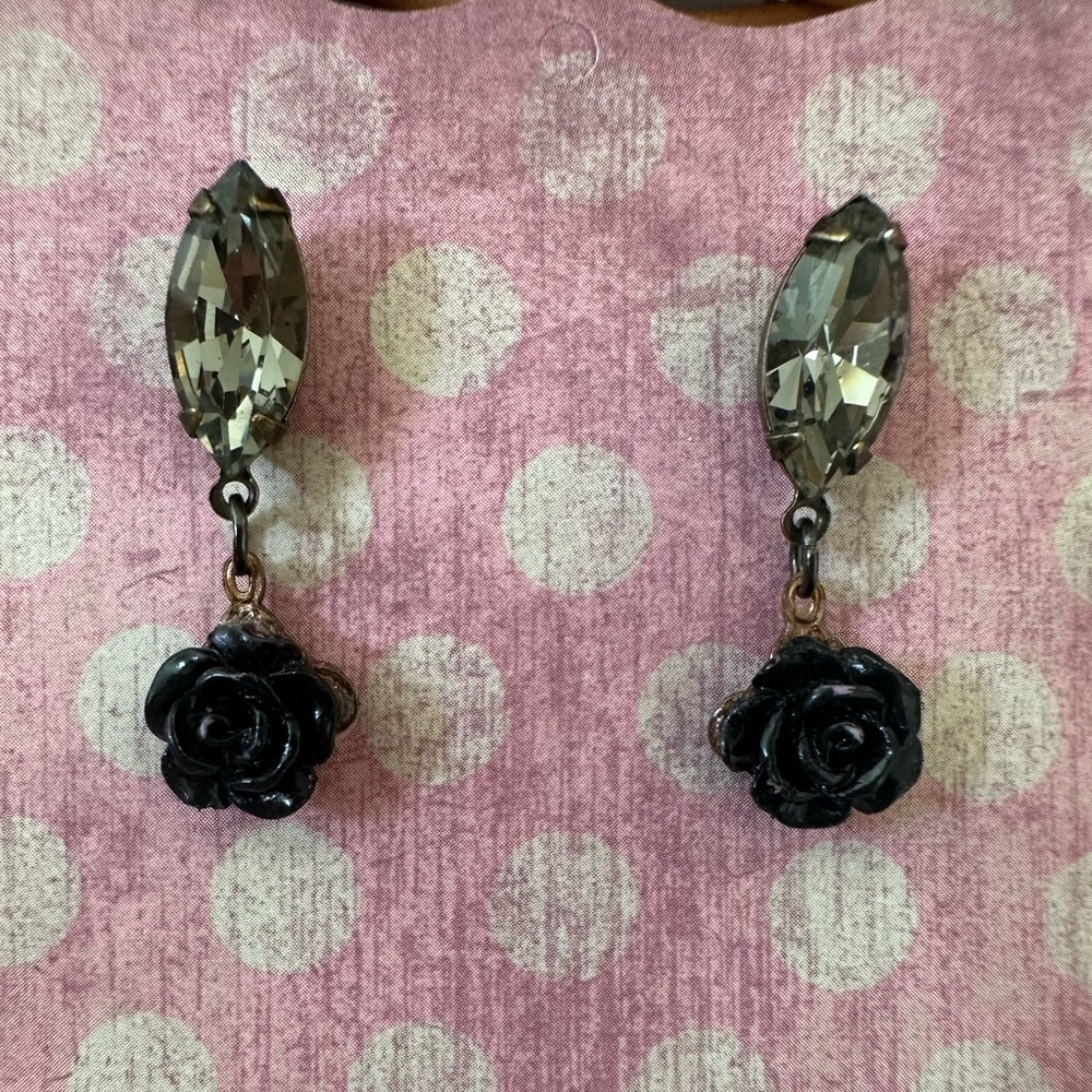 Hand crafted earrings vintage